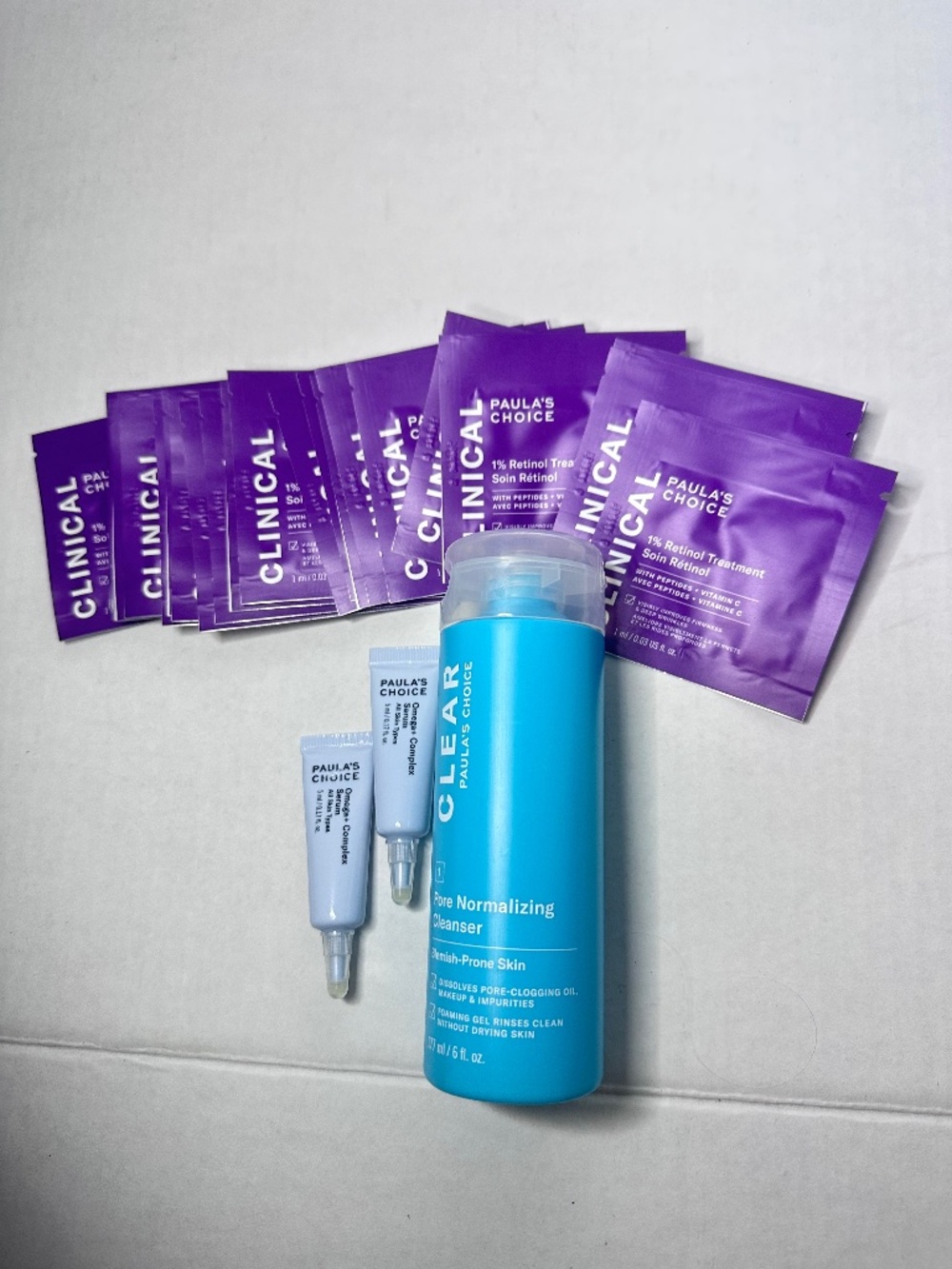 Paula’s choice skincare bundle set Cleansing + Retinol plus gift